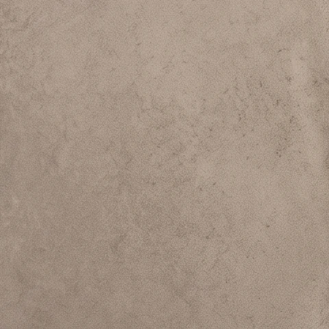 Muestra de porcelanato efecto microcemento, gris cálido